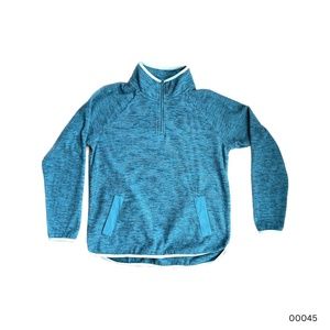 Tek Gear Quarter Zip Pullover (Women's) (M) (Turquoise)